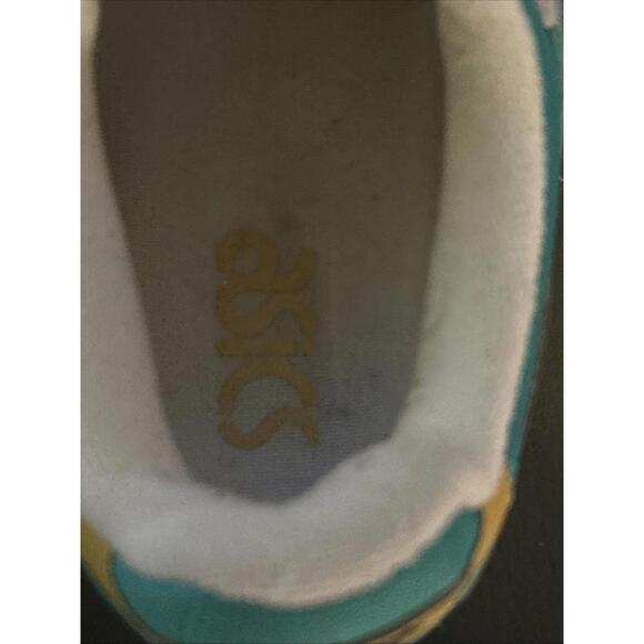 Asics Gel-Lyte III Teal/white/black/gold  Sz 9  Y2Kvibe Retro Dad - Picture 10 of 11